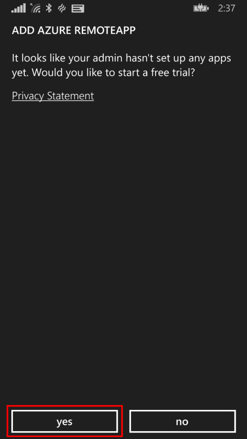 Demo feed prompt