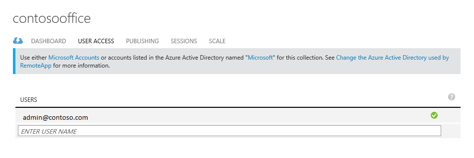 Configure user access