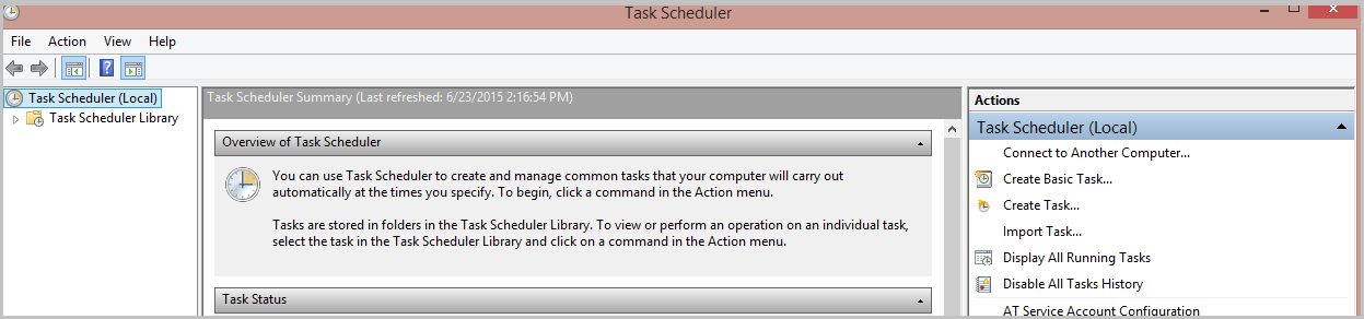 Create a system task
